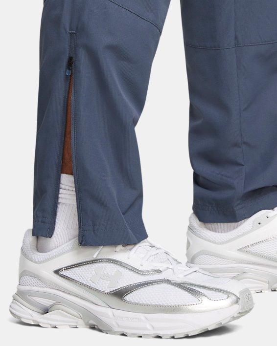 Pantalon coupe-vent UA Legacy pour homme, Gray, pdpMainDesktop image number 3